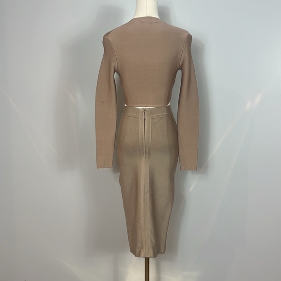 House of CB Giannelli Bandage Skirt and Matching Top - Picture 8 of 17